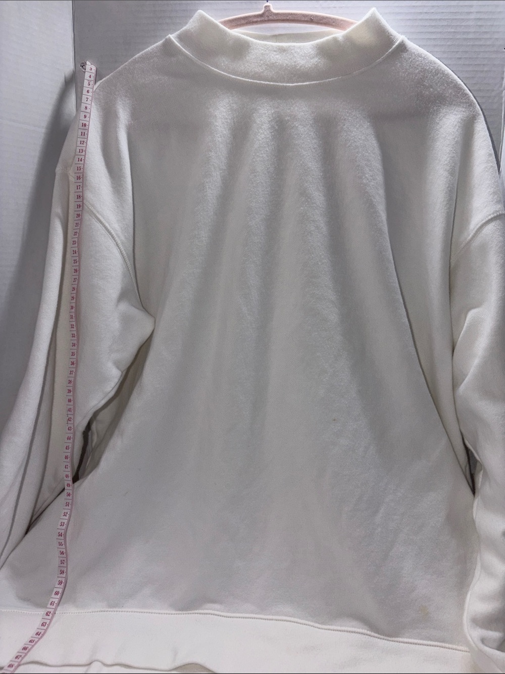 Uniqlo Women’s Cream Mock Neck Sweater